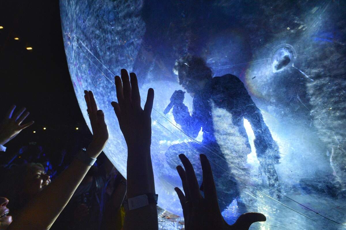 The Flaming Lips in concert at Hopscotch 2018 in Raleigh, NC Thursday night, Sept. 6, 2018.