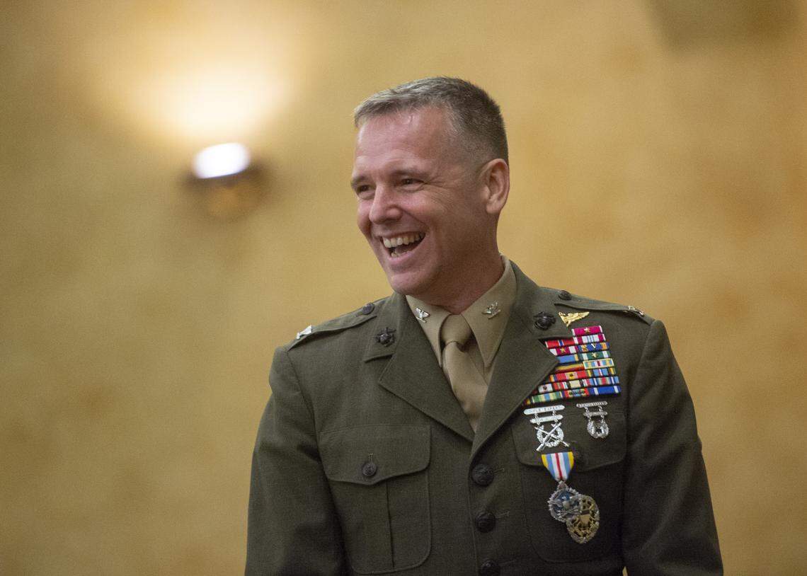 Richard Bew, a retired Marine, is running for the Democratic nomination in North Carolina’s 3rd Congressional District.