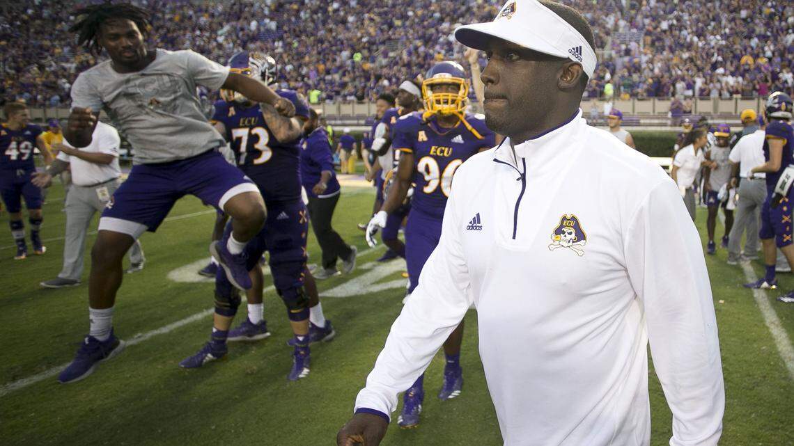 After a year on the hot seat, ECU fires football coach Scottie Montgomery