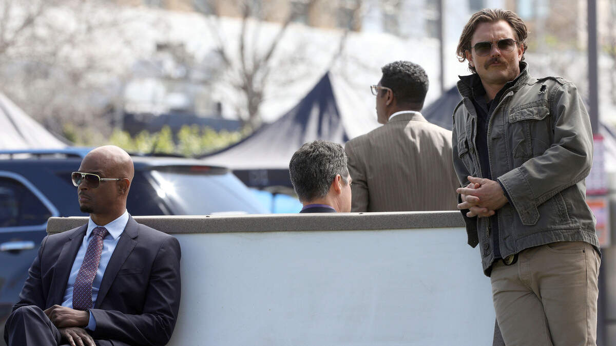 Damon Wayans, left, and Clayne Crawford in "Lethal Weapon" on Fox.