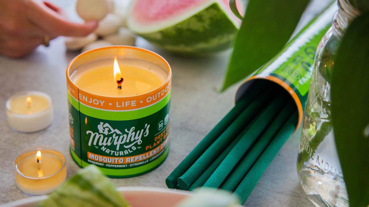 Murphy’s Natural has created a number of natural insect repellent products.