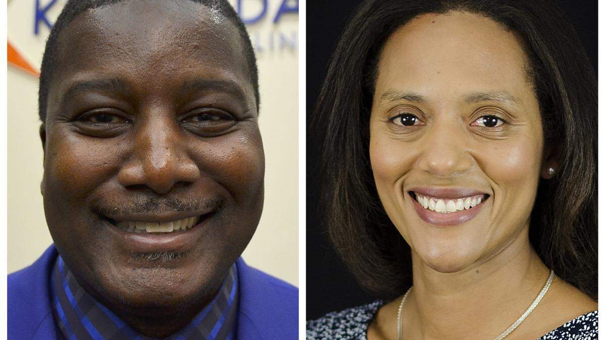 James Roberson, left, and Sydney Batch