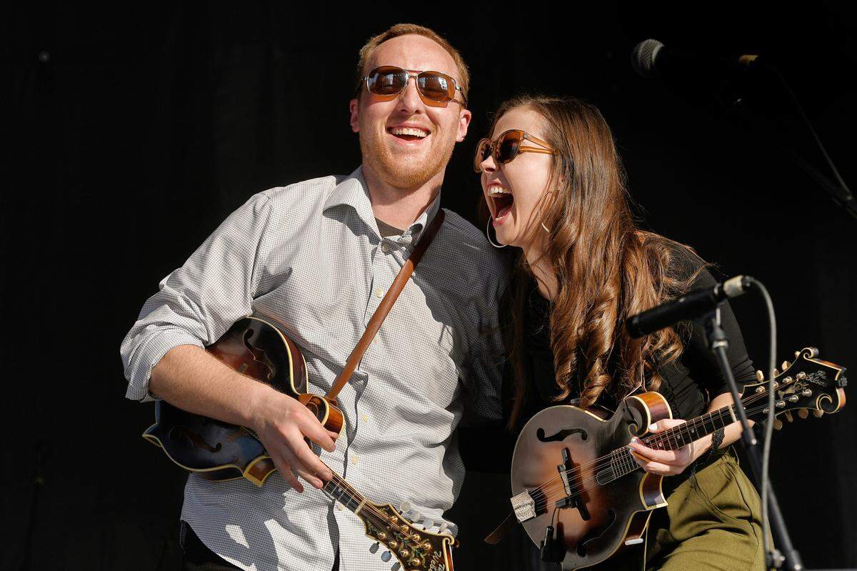 Sierra Hull celebrates her birthday with a performance with husband and Justin Moses at Wide Open Bluegrass in Raleigh, NC Friday Sept. 27, 2019.at Wide Open Bluegrass in Raleigh, NC Friday Sept. 27, 2019.