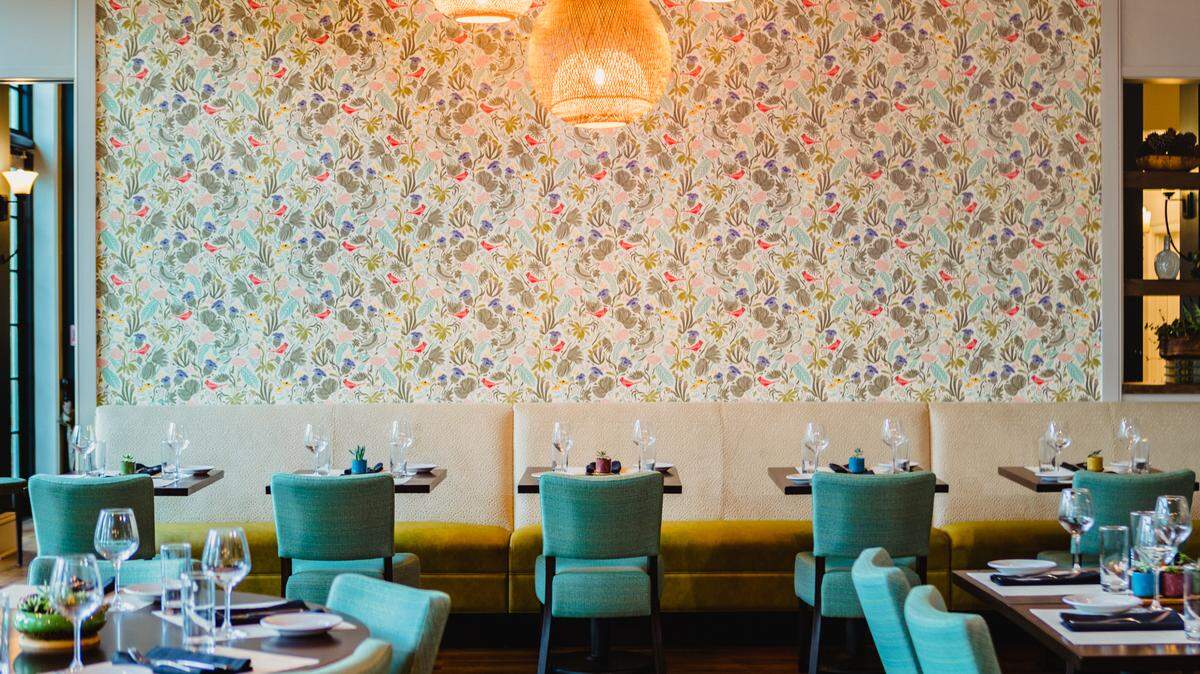 Cary’s Mayton Inn reopened this summer after a makeover. Its former restaurant, The Verandah, has been turned into Peck & Plume. 