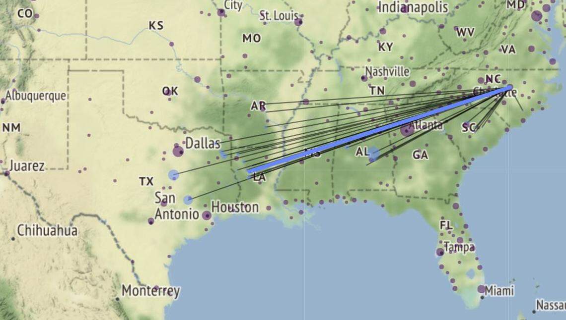 If emissions can be reduced in the coming decades, central North Carolina will likely feel like the middle of Louisiana by 2080.