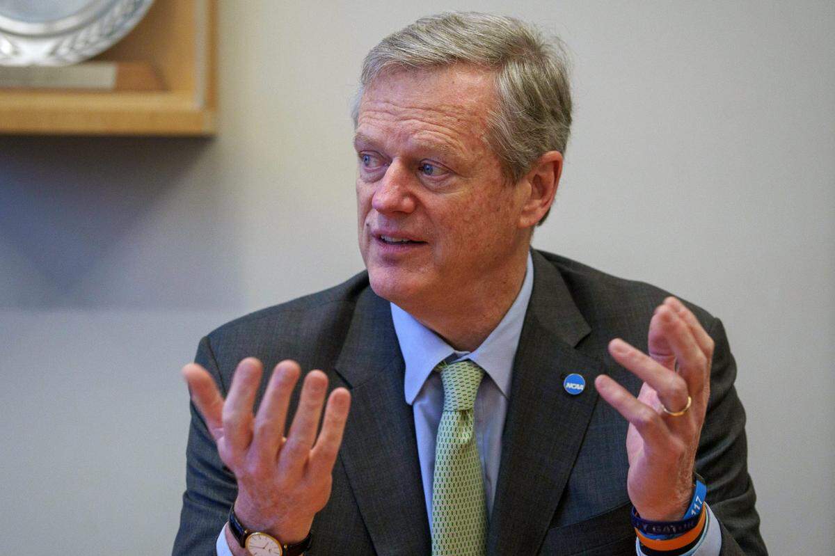 New NCAA President Charlie Baker, formerly the 72nd governor of Massachusetts.