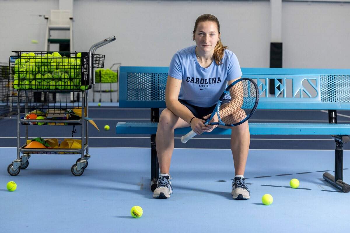 UNC-Chapel Hill tennis star Reese Brantmeier.