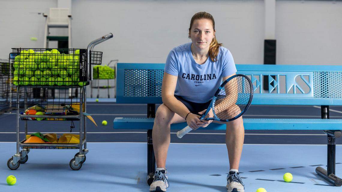 UNC-Chapel Hill tennis star Reese Brantmeier.