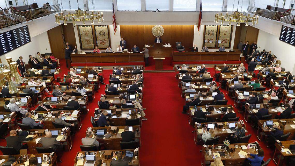 The N.C. House in session at the Legislative Building in Raleigh, N.C., Tuesday, July 29, 2025.