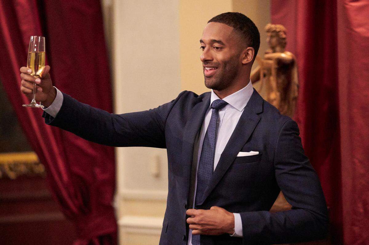 Raleigh native Matt James in the Jan. 18, 2021, episode of “The Bachelor” on ABC.