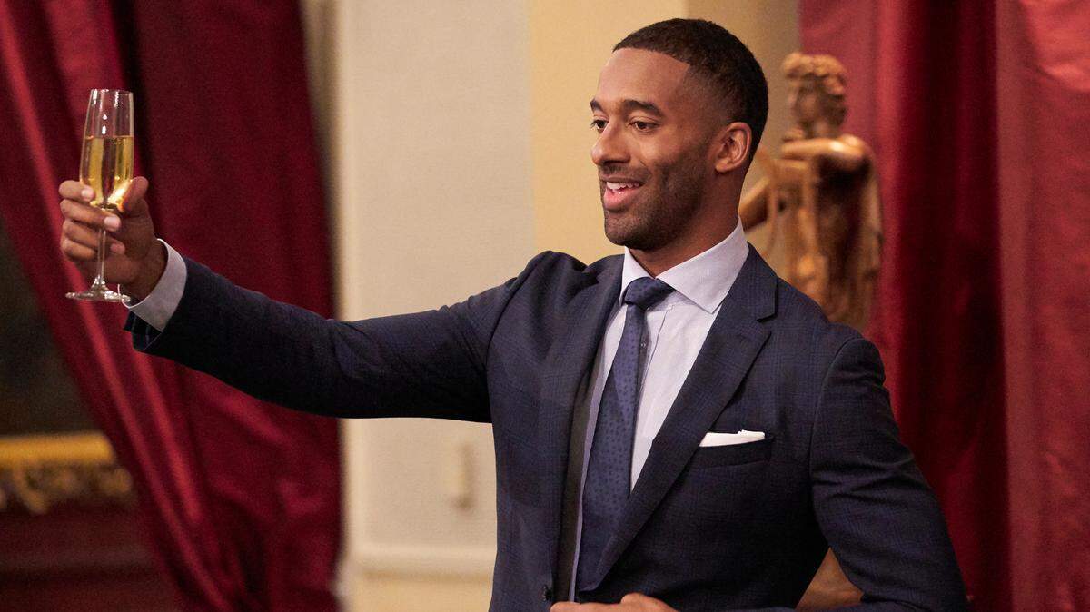 Raleigh native Matt James in the Jan. 18, 2021, episode of “The Bachelor” on ABC.