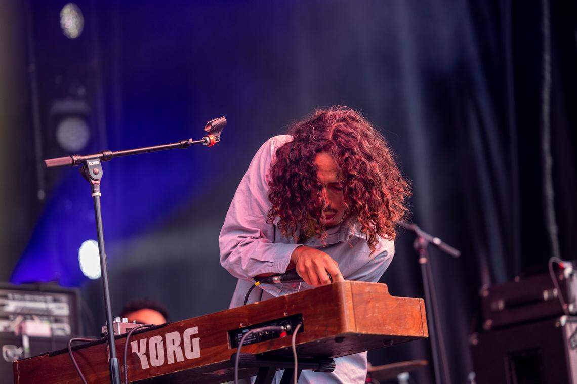 Chicano Batman performs at Moore Square in Raleigh during the Hopscotch Music Festival on Friday, Sept. 6, 2024.