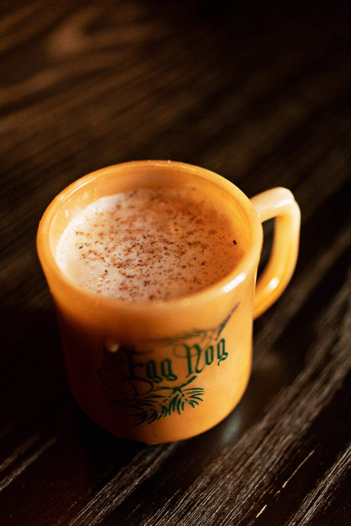 Jack Tar Restaurant & Lounge in Durham is pouring a one-year eggnog at the bar this holiday season.