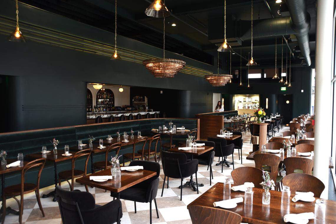 Delancey Tavern opens in an 80 year old building that was once a car showroom in Durham.