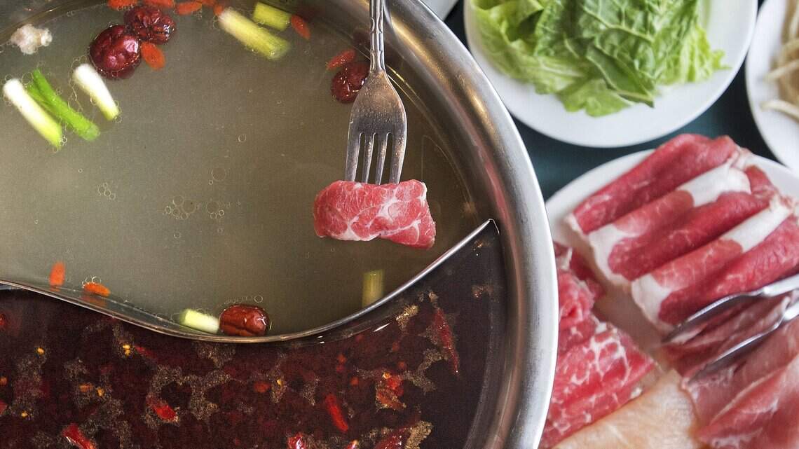 This hot pot restaurant shows how tasty China’s elaborate take on fondue can be