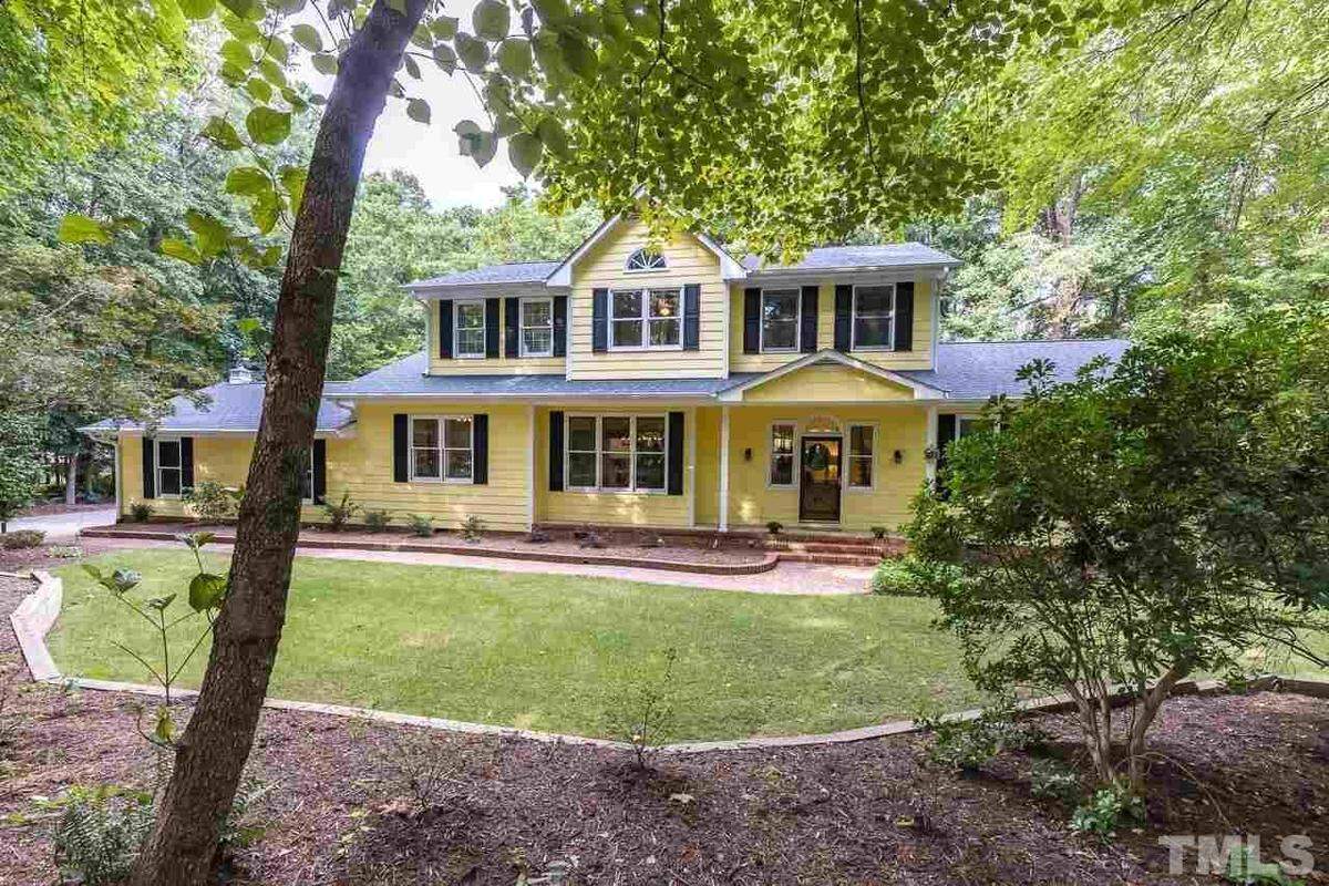 A home listed for sale as of Aug. 5, 2021 in Chapel Hill at 210 Wild Turkey Trail for $675,000 with four bedrooms, 2.5 bathrooms and 2,838 square feet.