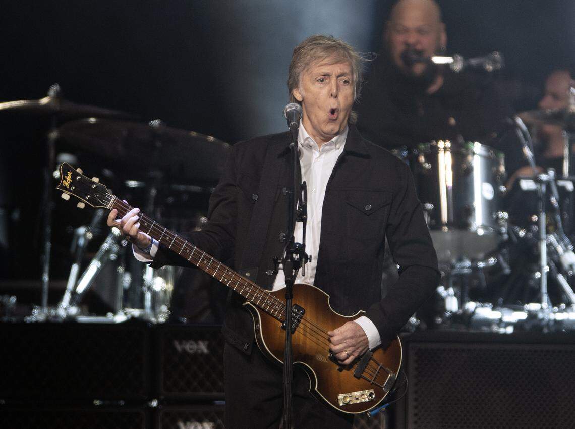 Sir Paul McCartney in concert at Raleigh, N.C.’s PNC Arena Monday night, May 27, 2019.