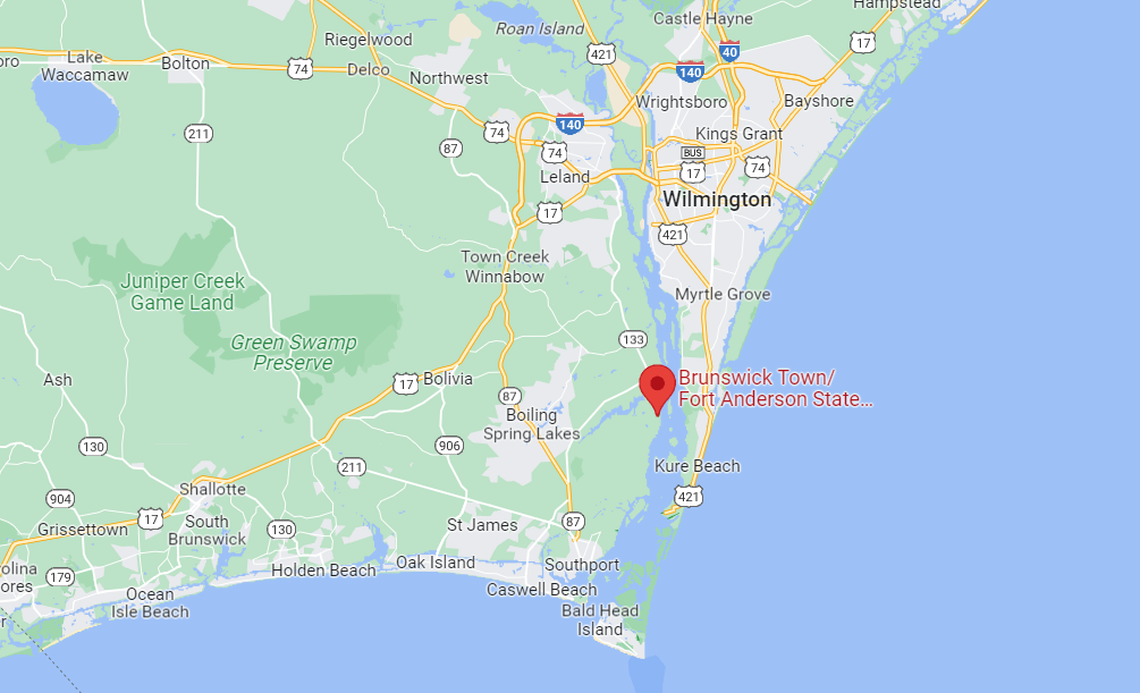 Brunswick Town was found In 1726 as a colony of England and “named Brunswick to honor George I, the king of England,who was also duke of Brunswick in what is now Germany,” according to N.C. Historic Sites.