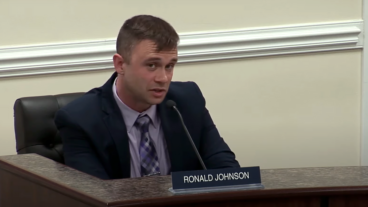 Johnston County school board member Ronald Johnson