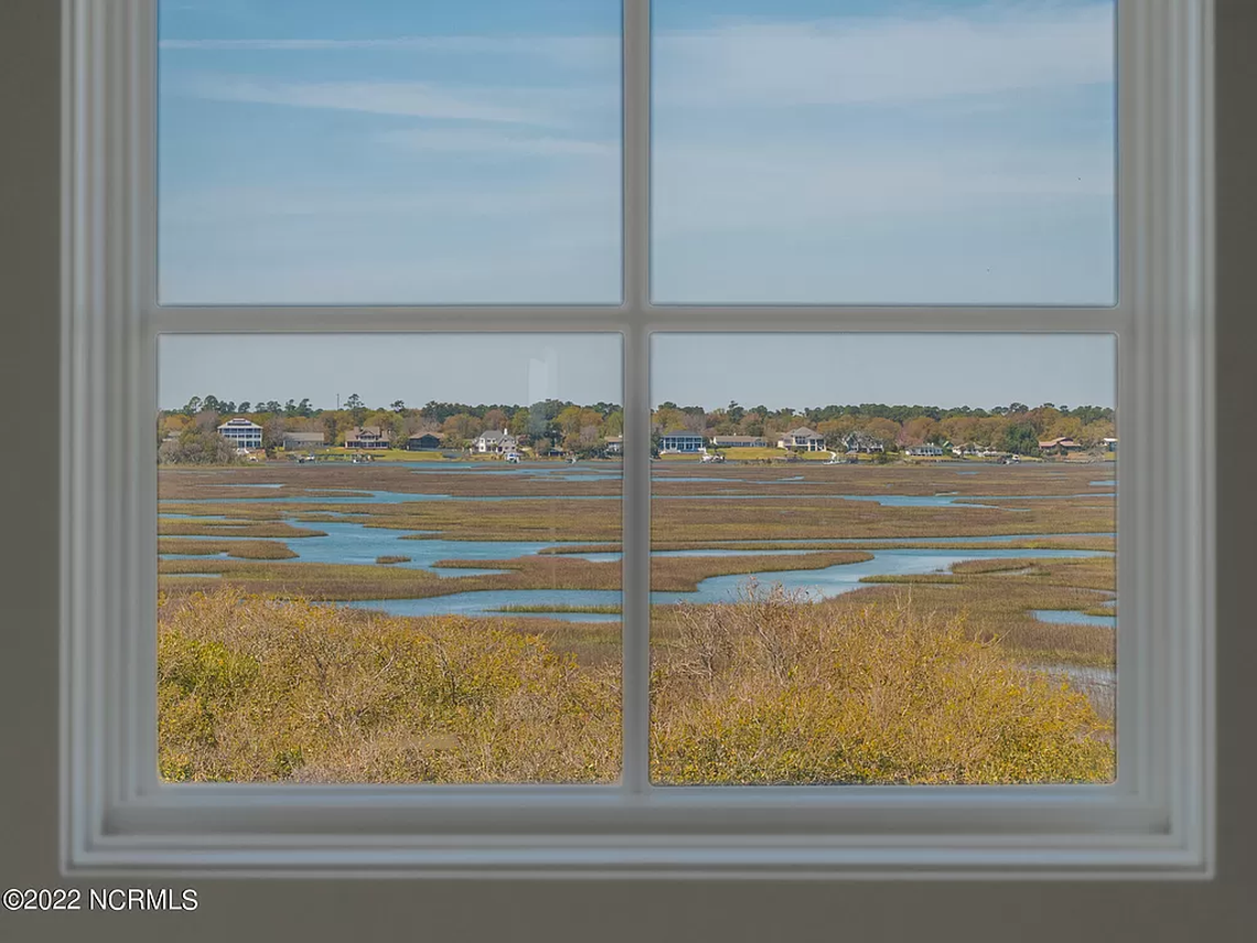 The four-story home offers more than just oceanfront views.