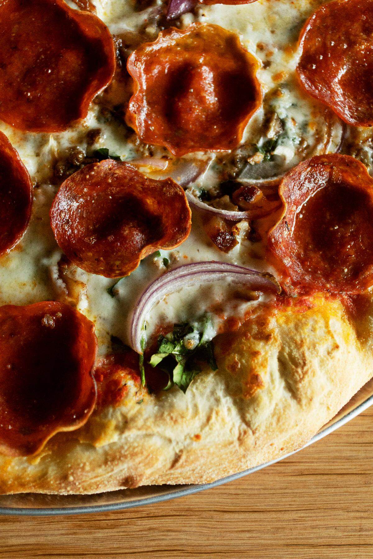 Trophy Brewing & Pizza is one of Raleigh’s top breweries and one of the city’s most popular pizzerias. Trophy boasts one of the Triangle’s most creative pizza menus and was a pioneer in Detroit-style pies that are now all the rage.