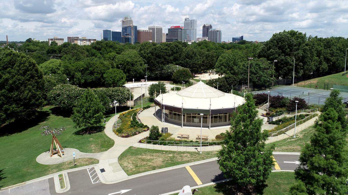John Chavis Memorial Park in Raleigh, N.C., photographed Tuesday, June 18, 2019.