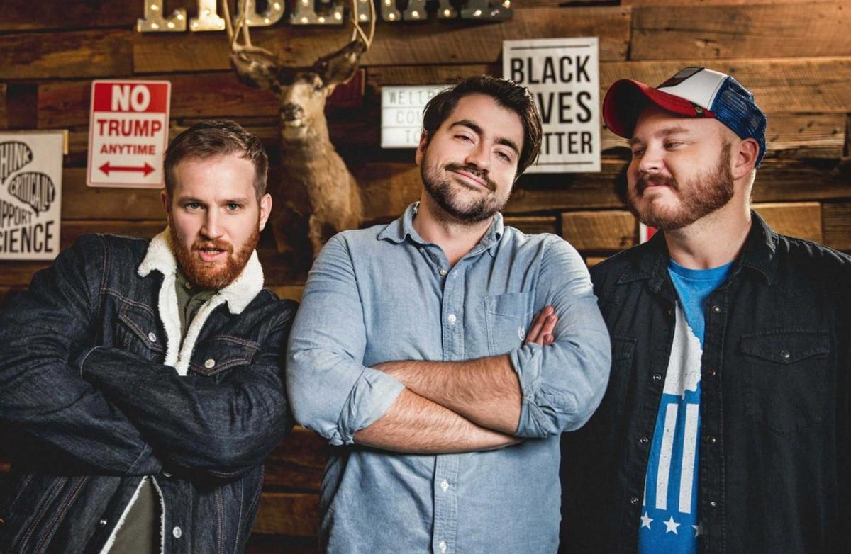 Stand-up comedians Trae Crowder, Drew Morgan and Corey Ryan Forrester will make a stop in Durham at the Carolina Theatre on Oct. 26th with their “The wellRED: From Dixie With Love” tour.