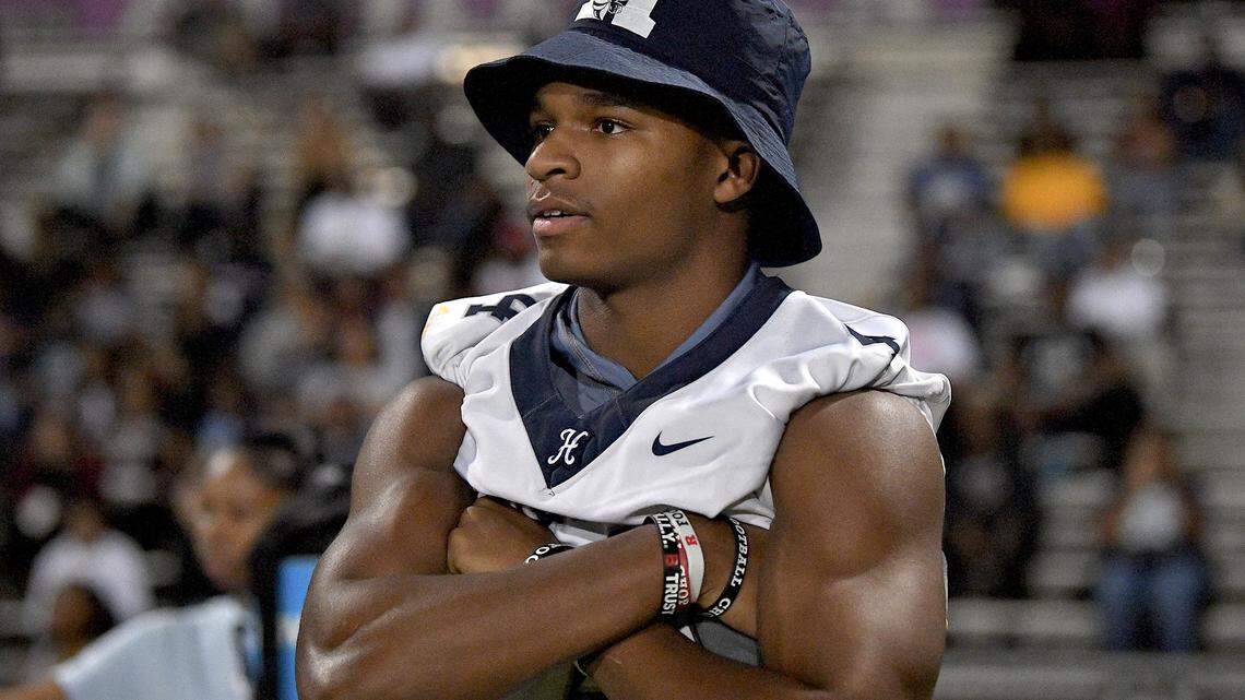 ‘Bump in the road’: Top Durham high school football player turns injury into life lesson