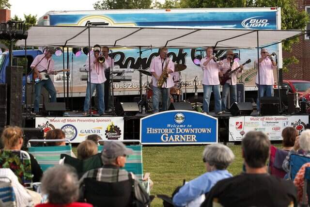 Band of Oz performs at Music off Main in May of 2012.