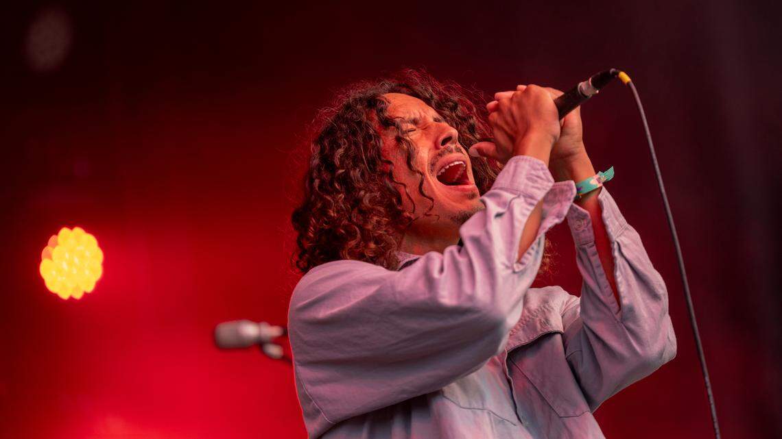 Chicano Batman performs at Moore Square in Raleigh during the Hopscotch Music Festival on Friday, Sept. 6, 2024.