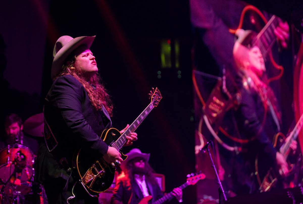 Marcus King opens for The Avett Brothers at PNC Arena Dec. 31, 2023.