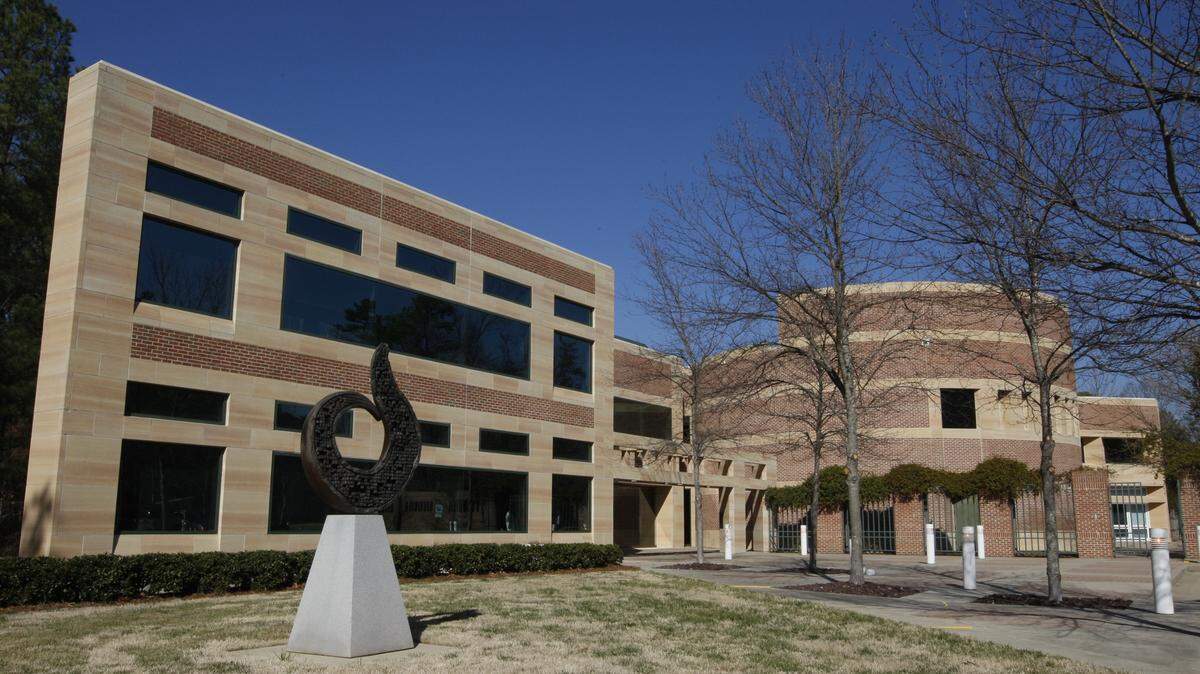 The North Carolina Biotechnology Center off of Alexander Drive in Durham.