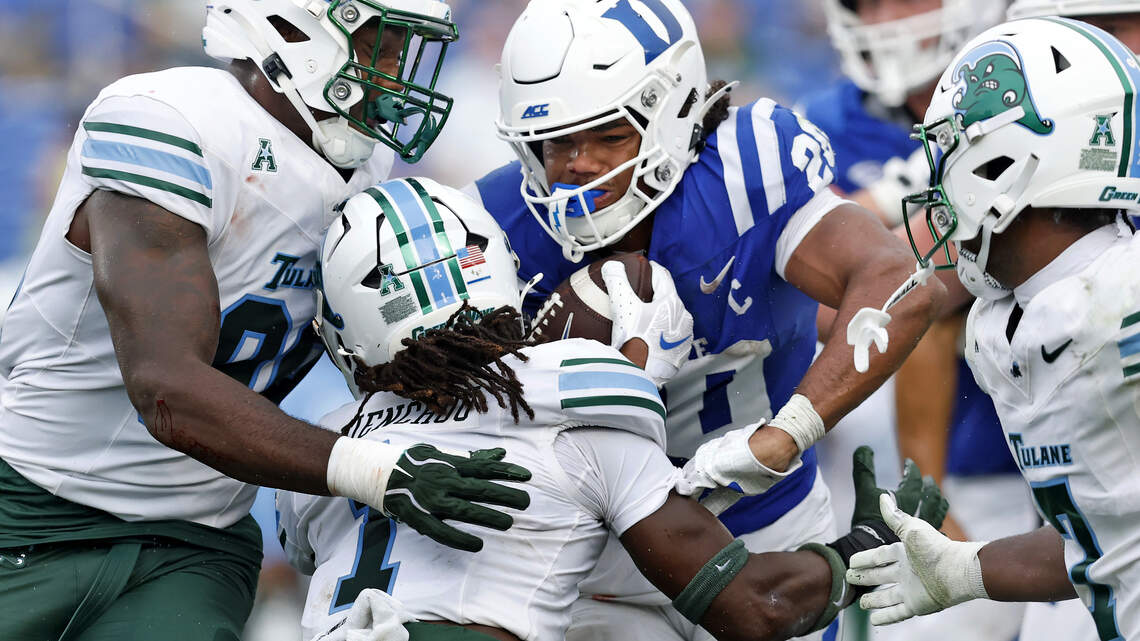 Duke football tops Tulane on Sheppard’s big night. Observations from the opener
