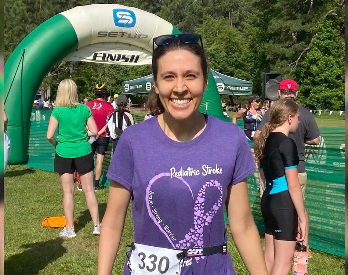 Michelle Ballasiotes doesn’t let her hemiplegic cerebral palsy limit her. She rides cyclocross, a competitive-cross between mountain and road biking.