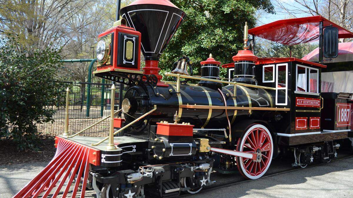 The city of Raleigh purchased a new electric locomotive train for Pullen Park. The older one will soon be up for auction.