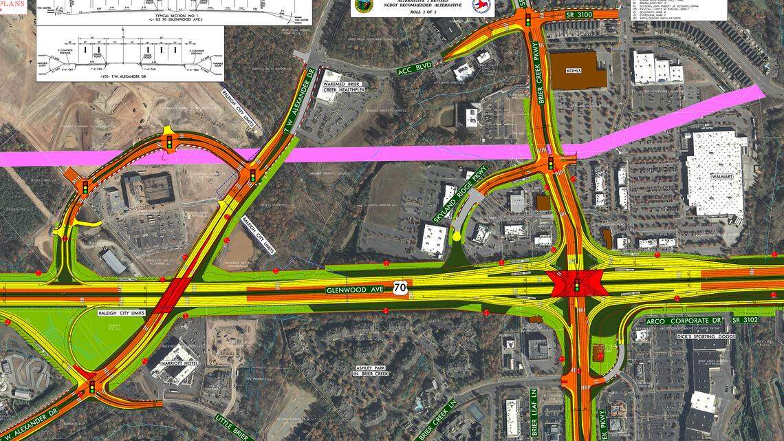Competing visions for transportation in Durham collide on four-mile stretch of US 70