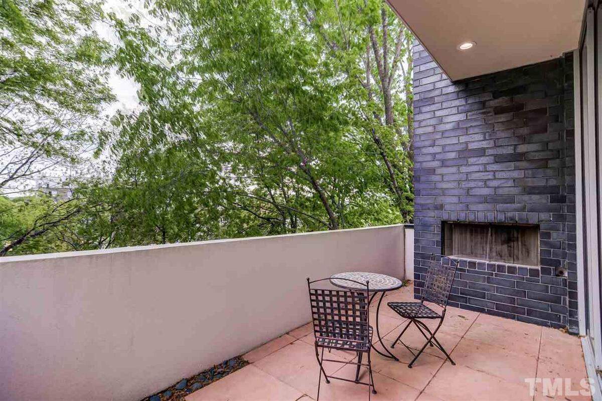 This home at 414 Yates Motor Company Alley in downtown Chapel Hill off of West Franklin Street was designed by Szostak Design.