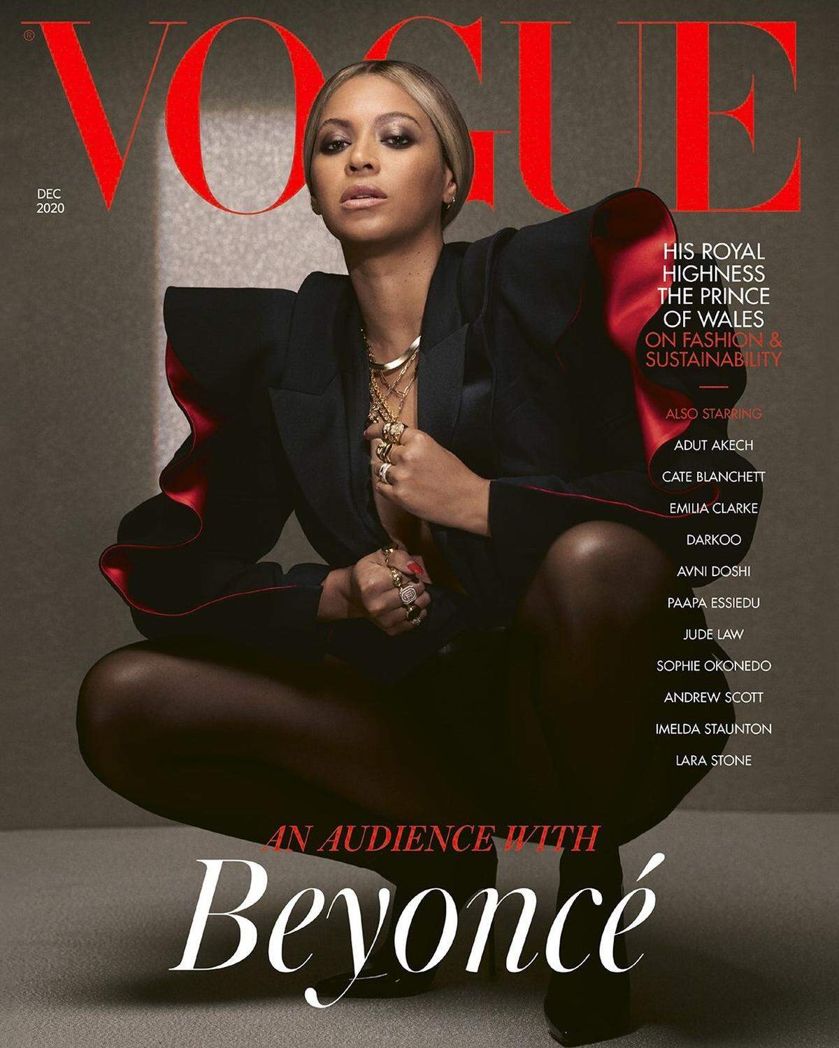 Beyoncé appears in one of three covers for British Vogue in photos taken by Durham NC photographer Kennedi Carter. The photo shoot made Carter the youngest photographer to ever shoot a cover for the magazine.
