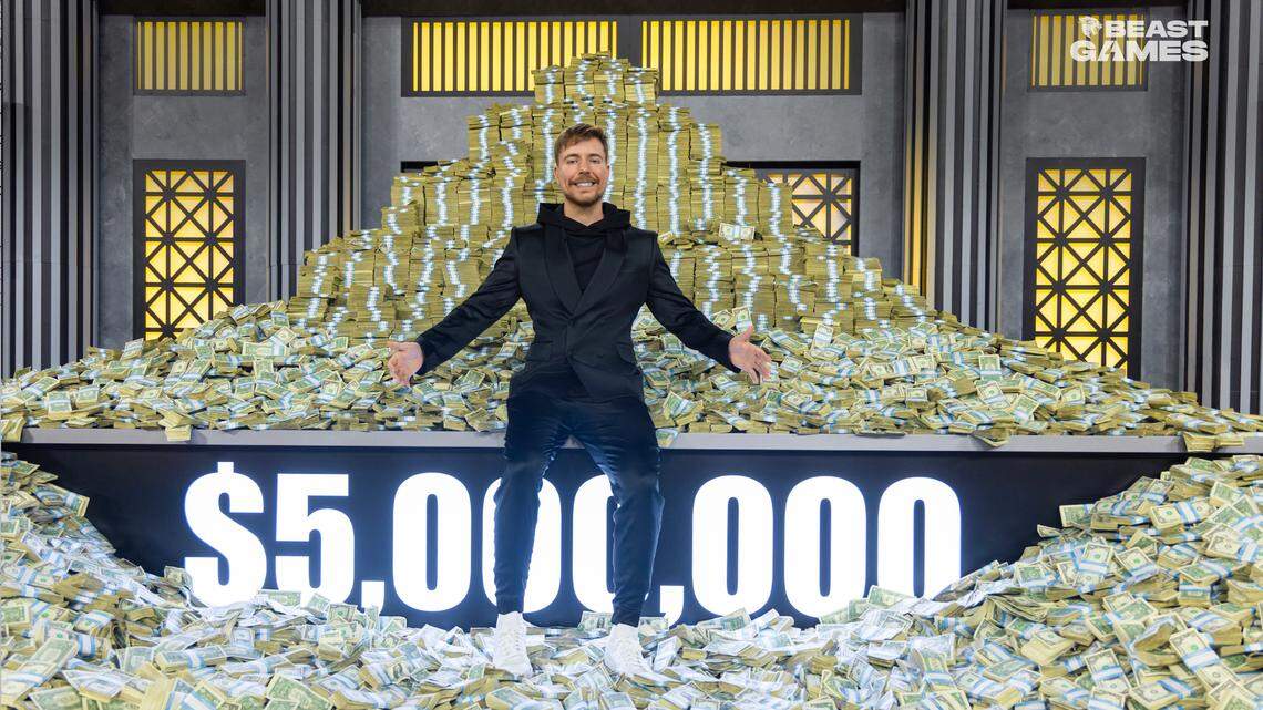 Who took home the largest cash prize in TV history from NC’s MrBeast’s reality show?