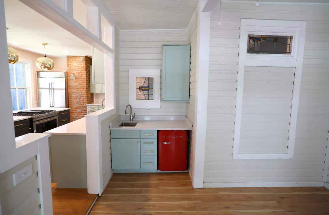 The James S. Manning House, a Queen Anne-style manor at 911 N. Mangum St., was built in 1880. It is also known as the Bull Durham House. In the film Bull Durham it was the home of Annie Savoy who was played by Susan Sarandon. The house, which was recently sold, was open to the public for a tour Saturday, June 8, 2024, by the owners and broker Adam Dickinson. Proceeds from the tour benefited Preservation Durham and the Durham Arts Guild.