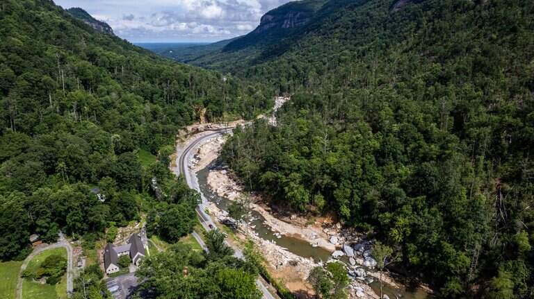 A washed-out road in Western NC was rebuilt after Helene. Should everyone use it?