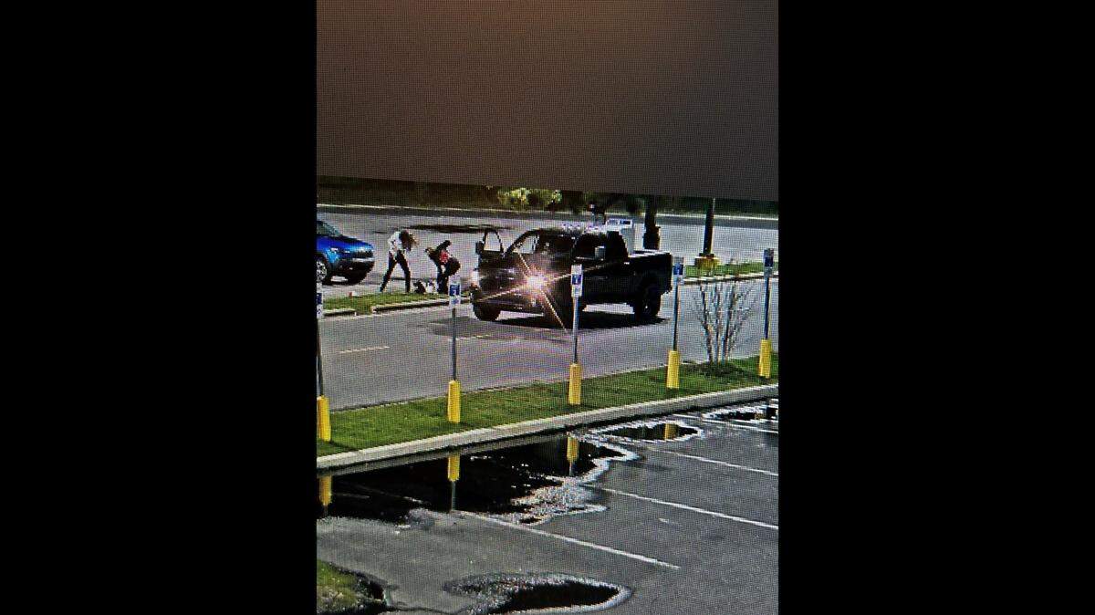 The attack was reported near the North Carolina coast.