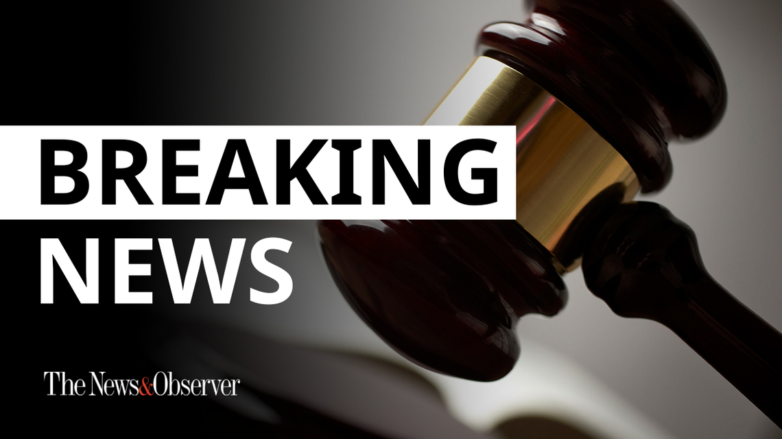 News & Observer breaking court news photo featuring a gavel