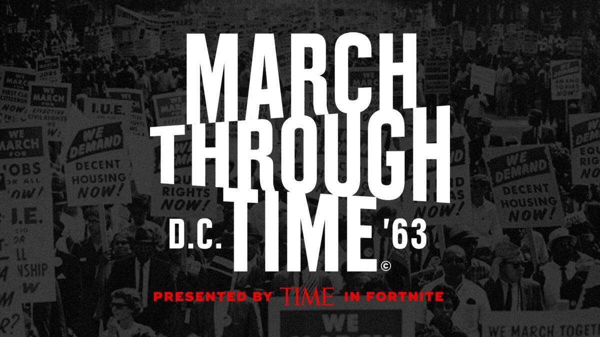 Epic Games is partnering with Time Magazine to create a visual history about Martin Luther King Jr.