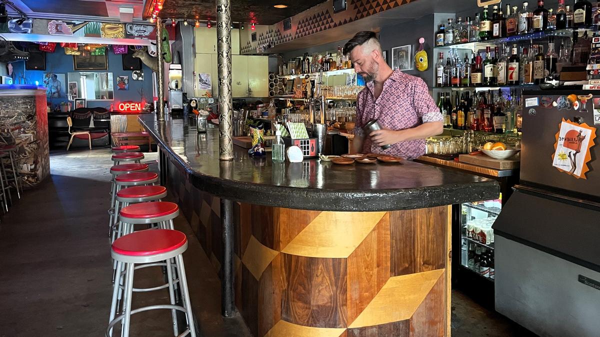 Bowbarr has been a popular spot for locals on West Rosemary Street in Carrboro since opening in 2010, serving up cocktails, poetry and dance tunes in a dive bar atmosphere.
