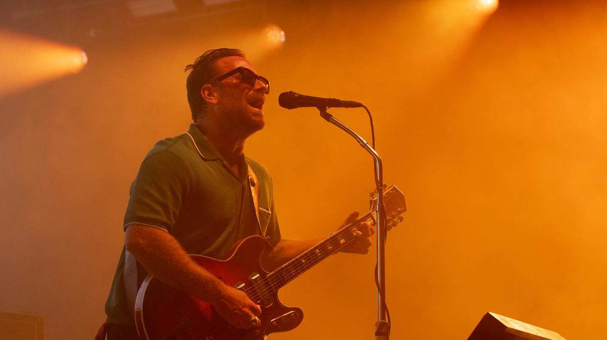 The Black Keys in concert at Raleigh, N.C.’s Coastal Credit Union Music Park at Walnut Creek, Thursday night, Sept. 1, 2022.