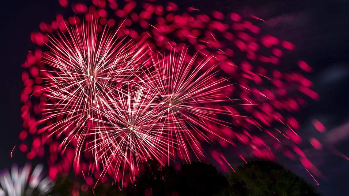 Here’s a list of free fireworks shows in the Triangle for the July 4 weekend