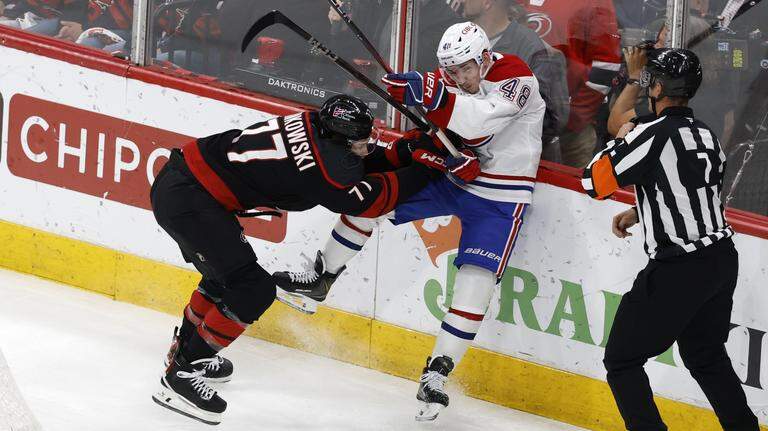 Canes take on Montreal NHL Eastern Conference Final: Here are photos from Game 1