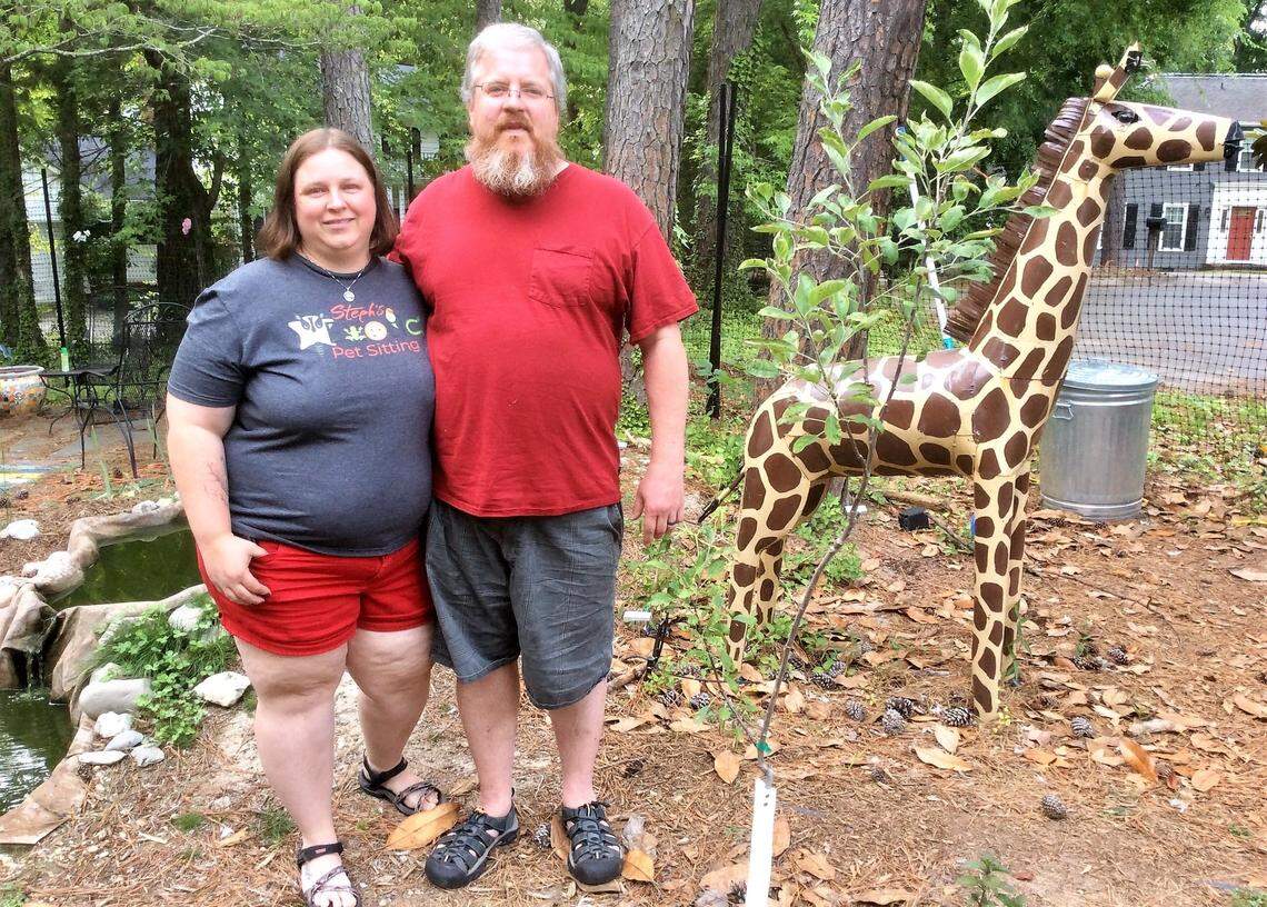 Stephanie and Edson Freeman wanted to adopt a pet pig from a rescue group, but found out that Chapel Hill town rules don’t allow them to do that. They petitioned the Town Council to change the rules.