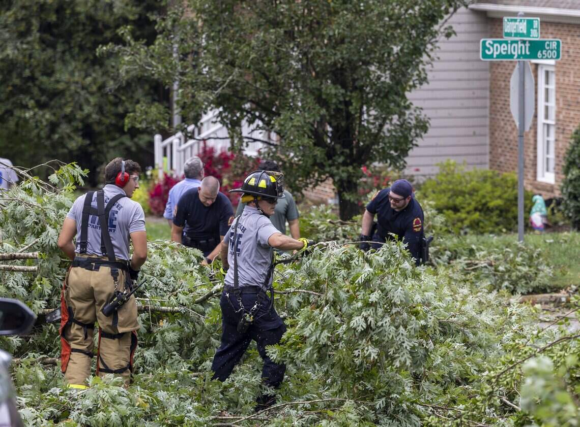 Reports of tornadoes, downed trees as Isaias remnants leave damage ...